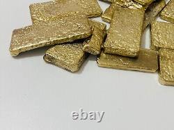 1000 Grams Scrap Gold Bar For Gold Recovery Melted Different Computer Coins Pins