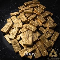 1000 Grams Scrap Gold Bar For Gold Recovery Refining Melted Computer Pins Coin