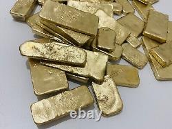 1000 Grams Scrap Gold Bar For Recovery Melted Different Computer Coin Pins