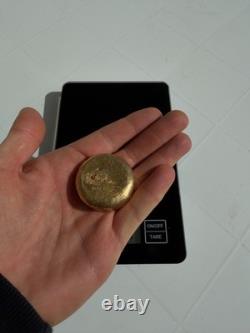 102 Grams Scrap Gold Bar For Gold Recovery Refining Melted Computer Pins Coin