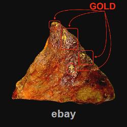 104 GRAMS / 3.67oz RARE Gold Bearing Ore Specimen from Central Queensland