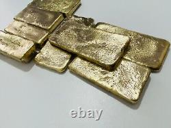 1050 Grams Scrap Gold Bar For Gold Recovery Melted Different Computer Coins Pins