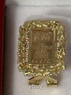 10K YELLOW GOLD COIN EARRINGS CREDIT SUISSE INSPIRATION 10k TOO. 4.8 GRAMS