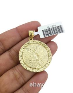 10k Gold Centenario Coin Pendant Charm Nugget Bezel 1.5 inch 50 Pesos 1947