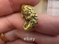 12.97 Gram California Gold Nugget Sierra Nevada, California