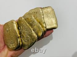 1200 Grams Scrap Gold Bar For Gold Recovery Melted Different Computer Coins Pins
