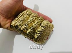 1200 Grams Scrap Gold Bar For Gold Recovery Melted Different Computer Coins Pins