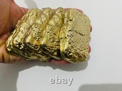 1200 Grams Scrap Gold Bar For Gold Recovery Melted Different Computer Coins Pins