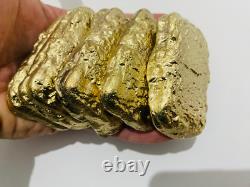 1200 Grams Scrap Gold Bar For Gold Recovery Melted Different Computer Coins Pins