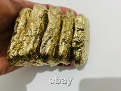 1200 Grams Scrap Gold Bar For Gold Recovery Melted Different Computer Coins Pins