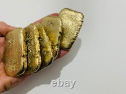 1200 Grams Scrap Gold Bar For Gold Recovery Melted Different Computer Coins Pins