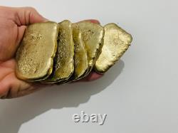 1200 Grams Scrap Gold Bar For Gold Recovery Melted Different Computer Coins Pins