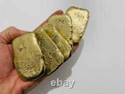 1200 Grams Scrap Gold Bar For Gold Recovery Melted Different Computer Coins Pins