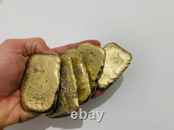 1200 Grams Scrap Gold Bar For Gold Recovery Melted Different Computer Coins Pins