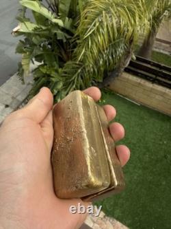 1250 Grams Scrap Gold Bar For Gold Recovery Refining Melted Computer Pins Coin