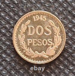 14K 2 Pesos Gold Coin? Privately Minted Christmas Gift