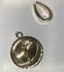 14k Gold Jesus And Virgin Mary Coin With Bail (4 Grams)