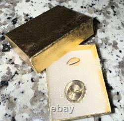 14K Gold Jesus And Virgin Mary Coin With Bail (4 Grams)