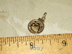 14k 24k Gold Eagle Coin Charm American Bullion One Gram No Scrap