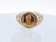 14k Yellow Gold 2.1 Grams Coin Ring Size 5 Aa0425irsa