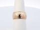 14k Yellow Gold Etched Scroll Coin-edge Ring 10.1 Grams Size 5.5 Fw0425wrzdu