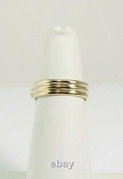 14k Yellow Gold Roman Coin Ring 6.6 Grams Approx Size 5.5 16 mm diameter FS