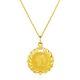 14k Yellow Gold With Roman Coin Pendant
