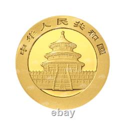 15 gram Random Year Chinese Panda Gold Coin Chinese Mint