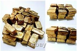 1500 Grams Scrap Gold Bar For Gold Recovery Melted Different Computer Coin Pins