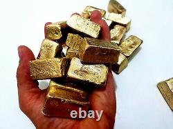 1500 Grams Scrap Gold Bar For Gold Recovery Melted Different Computer Coin Pins