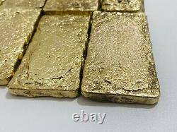 1500 Grams Scrap Gold Bar For Gold Recovery Melted Different Computer Coins Pins