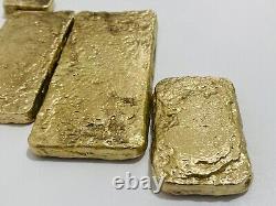 1500 Grams Scrap Gold Bar For Gold Recovery Melted Different Computer Coins Pins