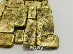 1500 Grams Scrap Gold Bar For Gold Recovery Melted Different Computer Coins Pins
