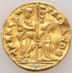 1539-45 Venice GOLD Ducat NGC AU-50 Doge Coin of Pietro Lando 3.40 grams