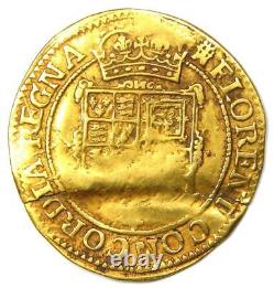 1627 England Britain Charles I Gold Unite Coin VF Details Rare Gold Coin