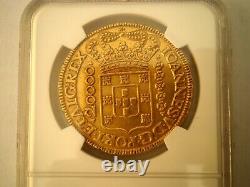 1726 Brazil Joao V 20000 Reis Portugal Colonial Gold Coin 53.7 Grams Rare