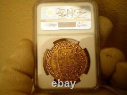 1726 Brazil Joao V 20000 Reis Portugal Colonial Gold Coin 53.7 Grams Rare