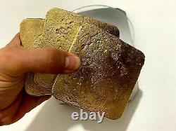1741 Grams Scrap Gold Bar For Gold Recovery Melted Different Computer Coin Pins
