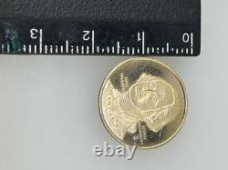 1776-1976 Bicentennial George Washington. 500 Gold Coin, 2.4 grams. #59