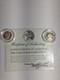 1776-1976 Bicentennial George Washington. 500 Gold Coins, 2.4 Grams Each/ Coa