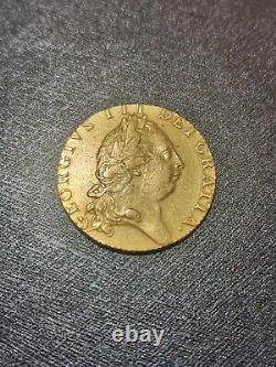 1791 Great Britain 1 Guinea Gold Coin 22k Gold 8.4grams