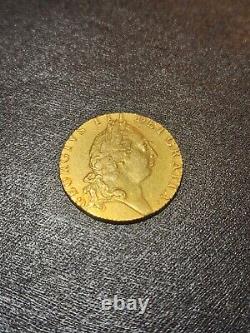 1791 Great Britain 1 Guinea Gold Coin 22k Gold 8.4grams