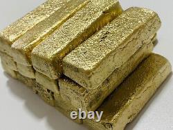 1800 Grams Scrap gold bar for Gold Recovery Melted Different Computer Coin Pins