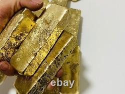 1800 Grams Scrap gold bar for Gold Recovery Melted Different Computer Coin Pins