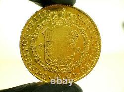 1809 Eight (8) Escudos Gold Coin Excellent Condition -37 MM 27.1 Grams B. Offer