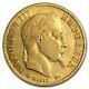 1865 10 Francs Napoleon 3 Empereur 3.22 Grams Gold Coin