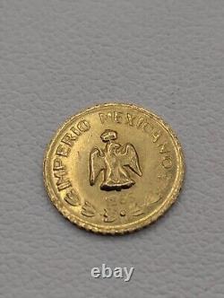 1865 Coin. 53 Gr. EACH 22kt Gold Mexican Coin Maximiliano Emperador PRICE X 1