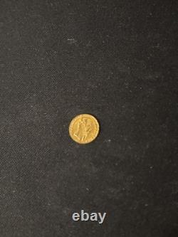 1865 Coin. 53 Grams 22kt Gold Mexican Coin Maximiliano Emperador 1st Coin
