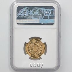1870 Japan Meiji Year3 5Yen 8.33Grams Gold Coin NGC MS 66 No Border
