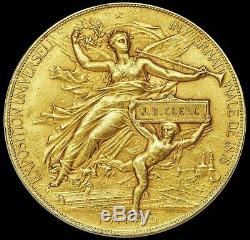 1878 Gold Republic France 83.25 Gram Universal Exposition Award Medal Paris Mint